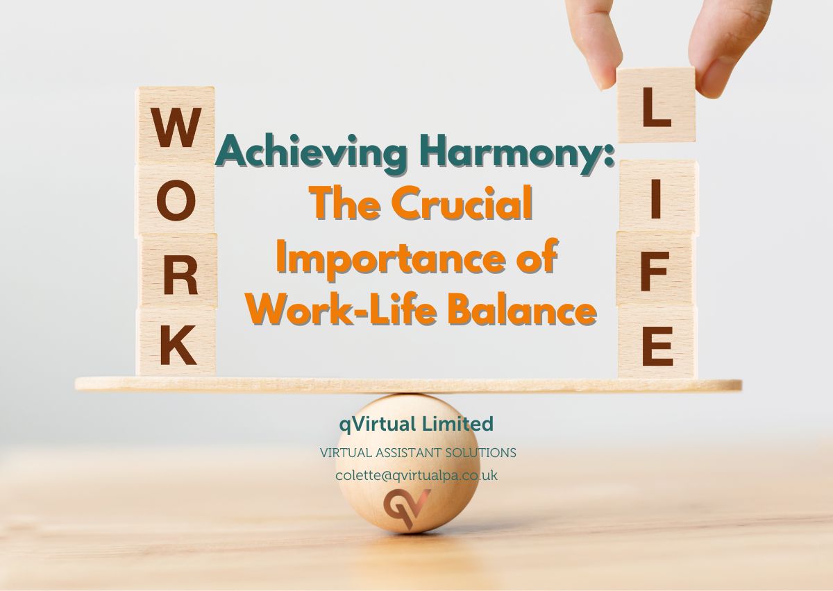 Achieving Harmony: The Crucial Importance of Work-Life Balance