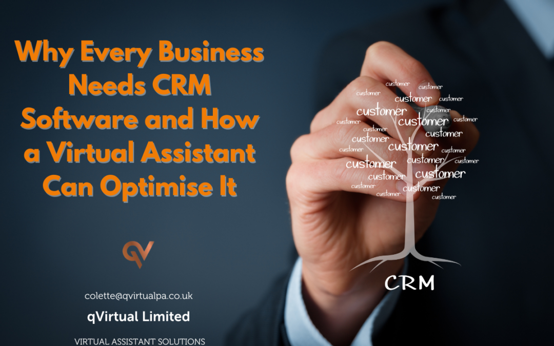 Why Every Business Needs CRM Software and How a Virtual Assistant Can Optimise It